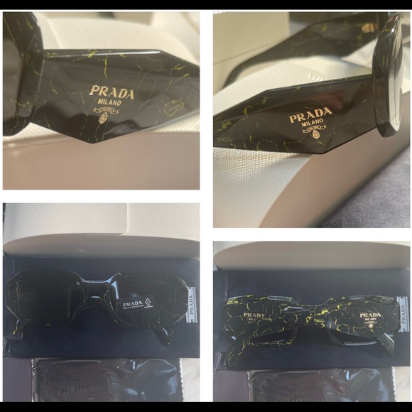 PRADA’S SEEN ON CELEBS AND INFLUENCERS, THIS STYLE IS AN UNIQUE BROWN MARBLEIZE - Picture 15 of 16